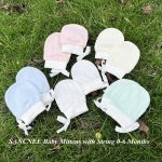 4Pairs Baby Mittens Newborn Set - No-Scratch, Breathable Baby Gloves for Boys Girls (0-6 Months) - Image 6